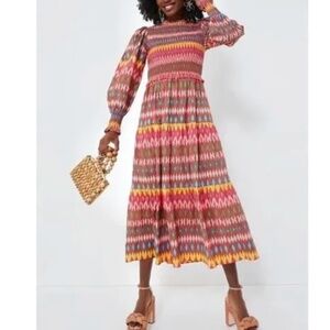 Tuckernuck Ro's Garden Exclusive Red Geraldine Ivy Maxi Dress